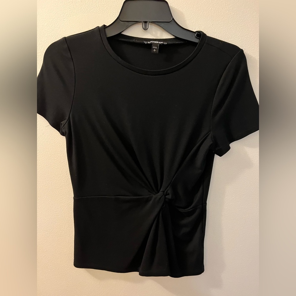 Express black knot top